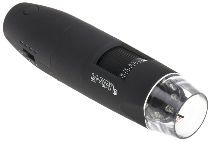 RS PRO USB Microscope, 656 x 492 pixel, 5 → 200X Magnification