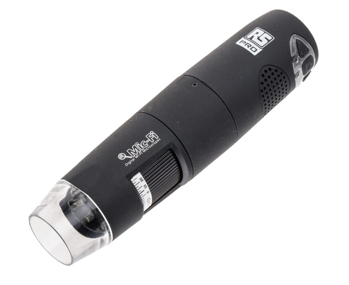 RS PRO USB Wifi Microscope, 1280 x 1024 pixels, 10 → 160X Magnification