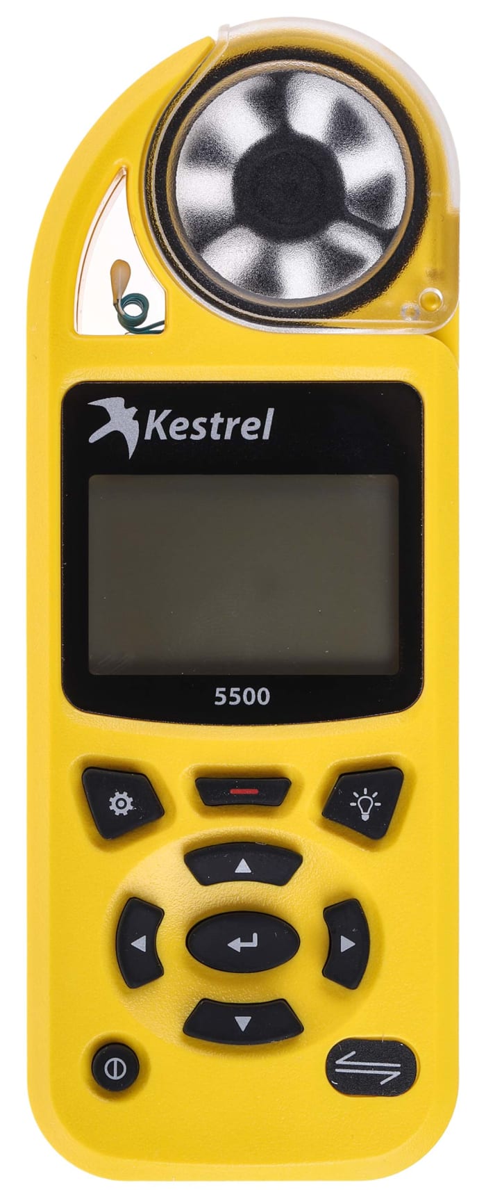 Kestrel 0855YEL Impeller Anemometer, 40m/s Max, Measures Air Flow, Altitude, Density, Density Altitude, Dew Point,