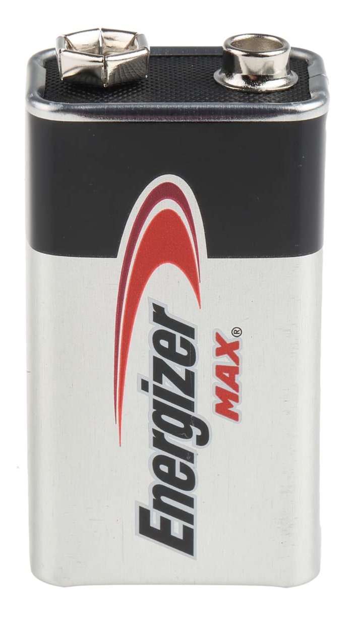 7638900410297 Energizer, Energizer Energizer MAX Alkaline 9V Battery PP3, 914-5051