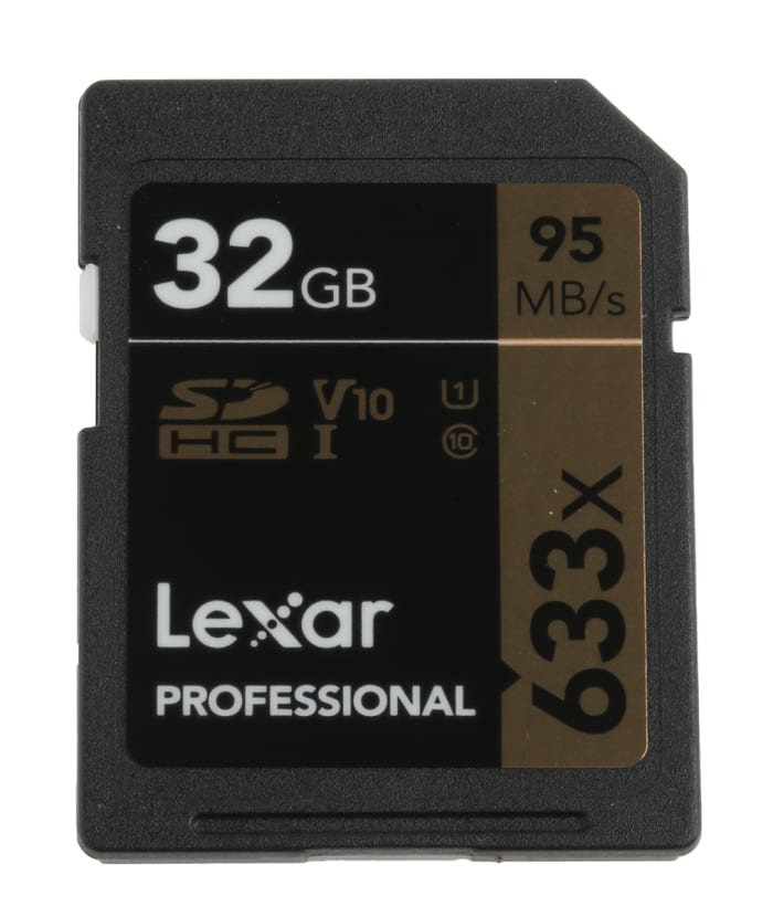 Lexar 32 GB SDHC SD Card, Class 10