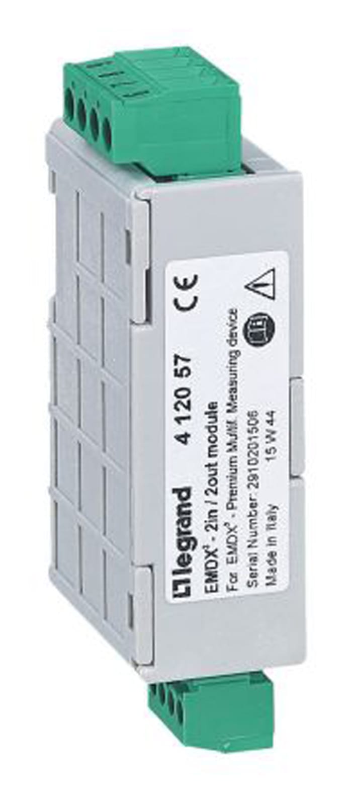 Legrand, PLC Genişletme Modülü, Röle Çıkışı, 2 Girişli , 2 Çıkışlı 45,4 x 21 x 78,2 mm