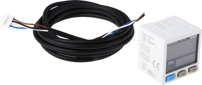 Panasonic Basınç Sensörü, Ölçüm Aleti, Aşındırıcı Olmayan Gaz için, Maksimum Basınç: 100kPa, G1/8