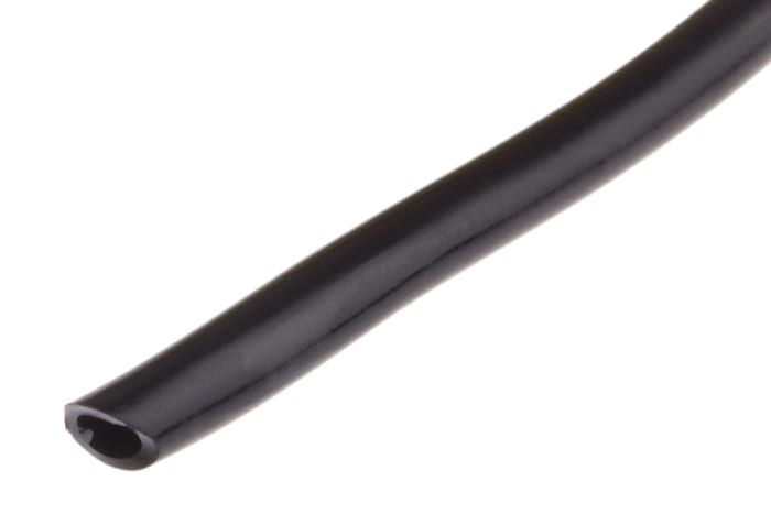 RS PRO Compressed Air Pipe Black Polyurethane 4mm x 30m CPU Series