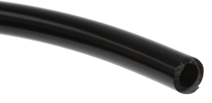 Tuyau à air comprimé RS PRO, 8mm x 5mm x 30m Noir en Polyuréthane