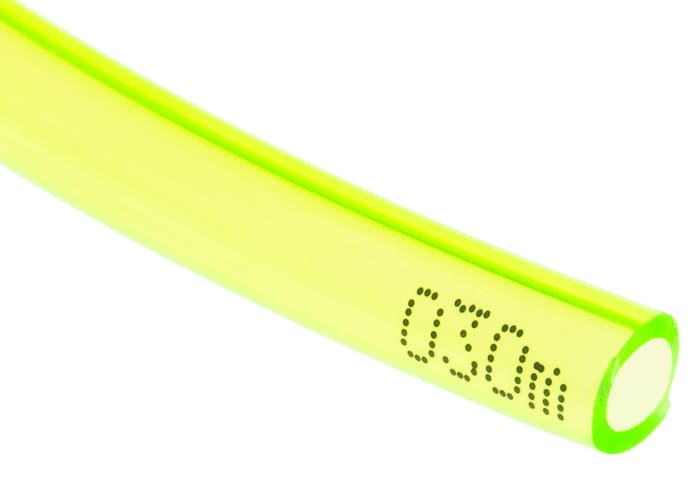 Tuyau à air comprimé RS PRO, 6mm x 4mm x 30m Vert en Polyuréthane
