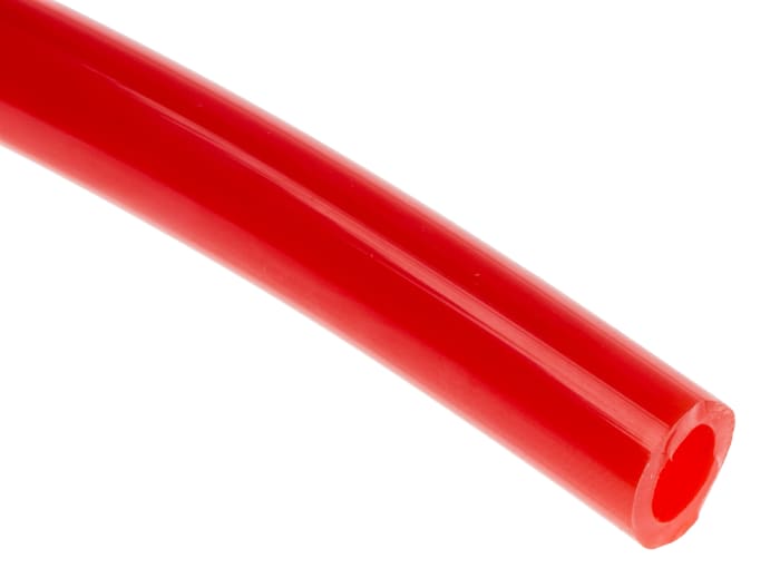Tuyau à air comprimé RS PRO, 8mm x 5mm x 30m Rouge en Polyuréthane