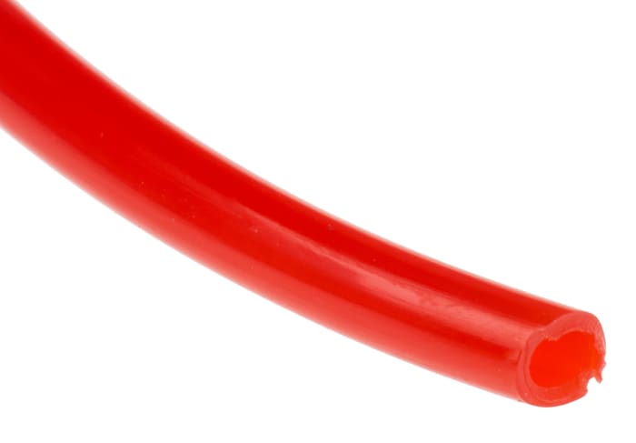 RS PRO Compressed Air Pipe Red Polyurethane 4mm x 30m CPU Series