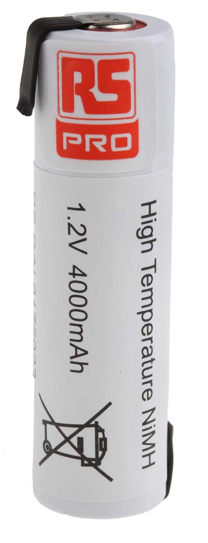 RS PRO RS PRO, 1.2V, 18670, NiMH Rechargeable Battery, 4Ah