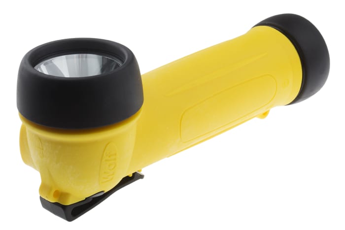 Wolf Safety ATEX, IECEx Xenon Torch Yellow 11.4 lm, 195 mm