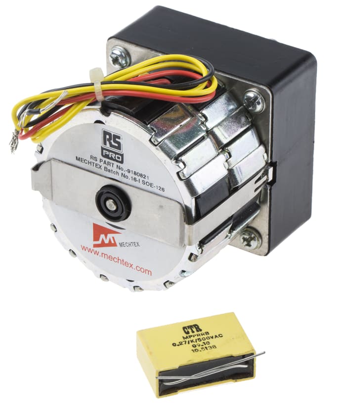 RS PRO Reversible Synchronous Geared AC Geared Motor, 9.5 W, 1 Phase, 240 V