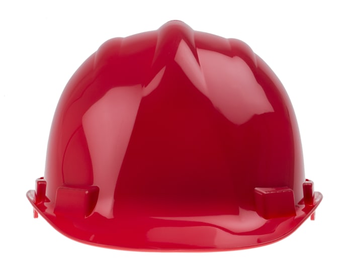 Portwest Red Safety Helmet , Adjustable
