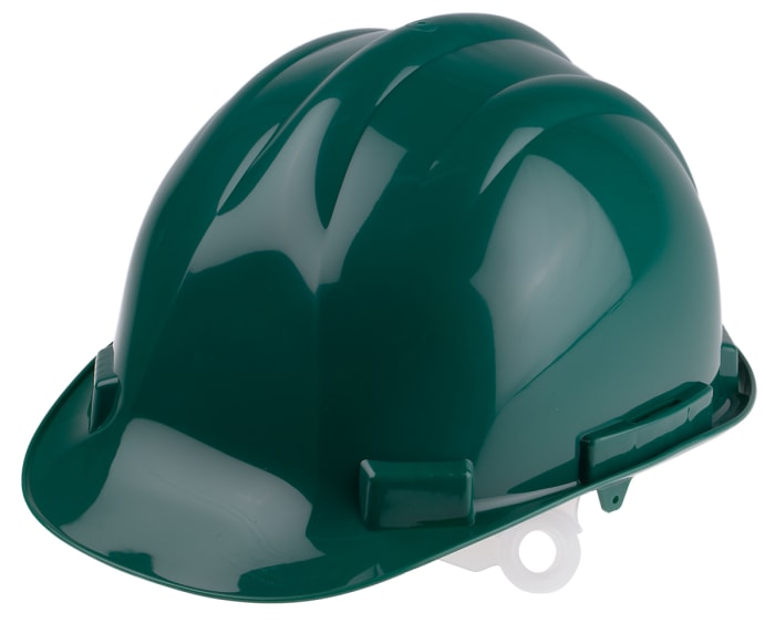 Portwest Green Safety Helmet, Adjustable
