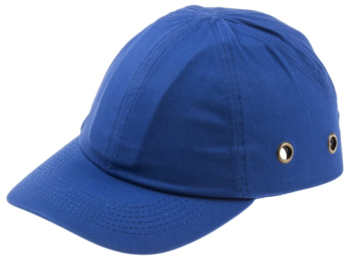RS PRO Royal Blue Standard Peak Bump Cap ABS Protective Material
