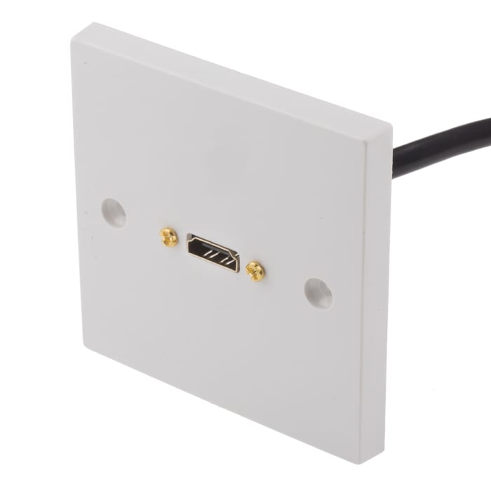 Roseta HDMI 1 conector conectores Hembra