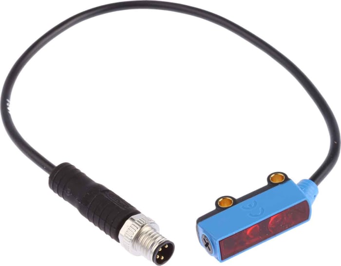 SICK Background Suppression Photoelectric Sensor, Block Sensor, 1 mm → 150 mm Detection Range