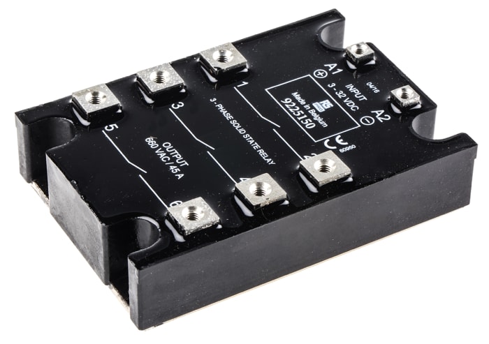 RS PRO Solid State Relay, 45 A rms Load, Panel Mount, 660 V ac Load, 32 V dc Control