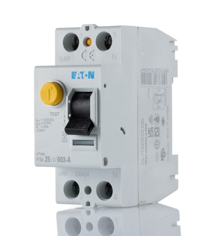 235424 PFIM-25/2/003-A-MW Eaton | Eaton PFIM Series Residual Current ...