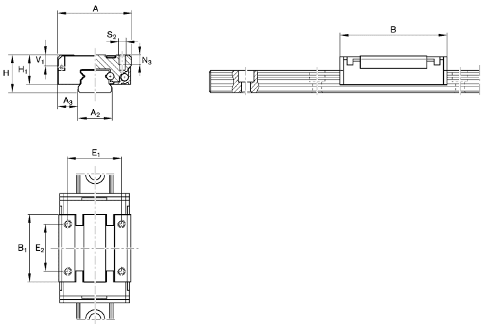 Linear guides of Bosch Rexroth