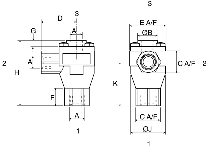 T70C1800 Norgren | Norgren Quick Exhaust Valve, G 1/8 Female x 10 ...