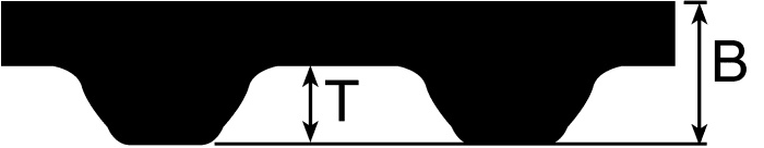 Find D144XL037 D&D Powerdrive XL Double Side Timing Belt At - View #10