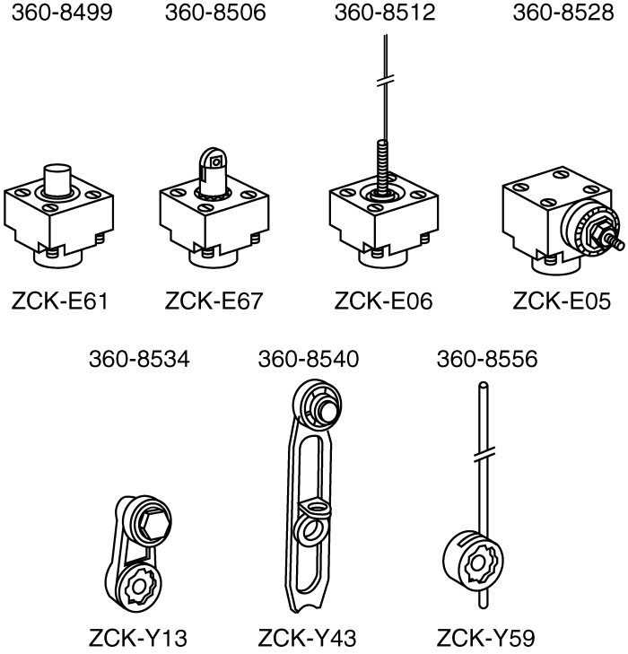 ルーチェ Telemecanique ZCKE05 Limit Switch Head - 2 Units at ₹ 25500