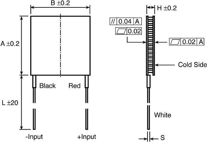 ET-007-08-15-RS Adaptive Adaptive Peltier Module,