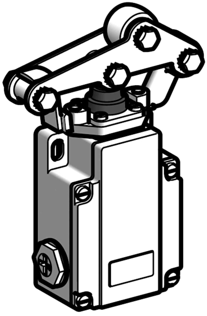 Telemecanique Sensors OsiSense XC Series Lever Limit Switch, NO/NC, IP65, DP, 230V ac Max, 10A Max