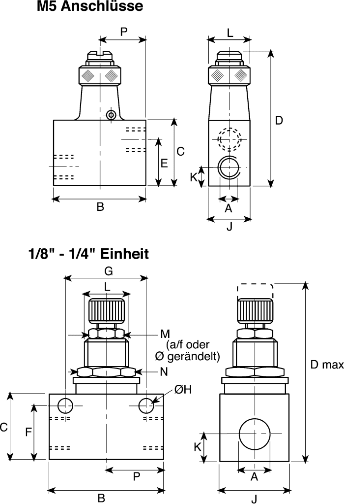 T1000c1800 Norgren Norgren T1000 Series Flow Regulator G 1 8 Female Inlet Port X G 1 8 Female Outlet Port 211 9370 Rs Components