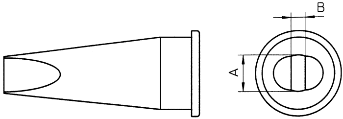 Weller T0054445599 Наконечник паяльника