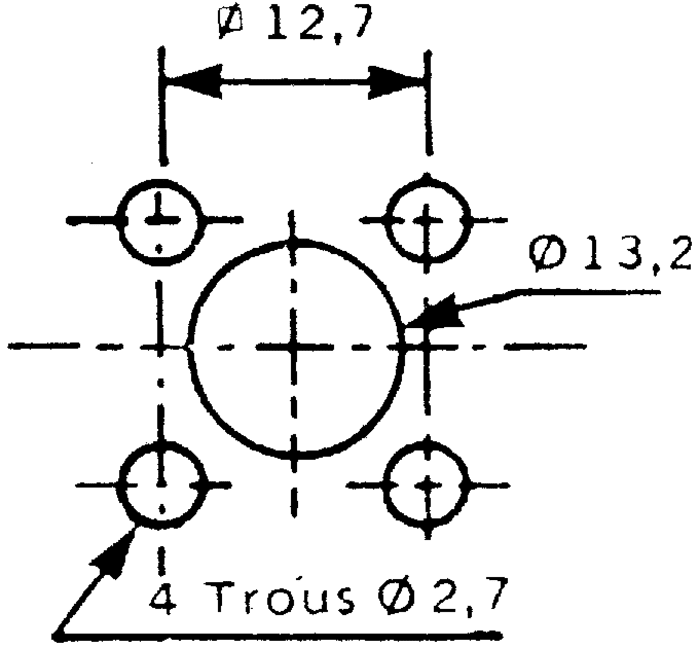 R141410000W Radiall | Radiall R141 Series Flange Female BNC, 50 Ω ...