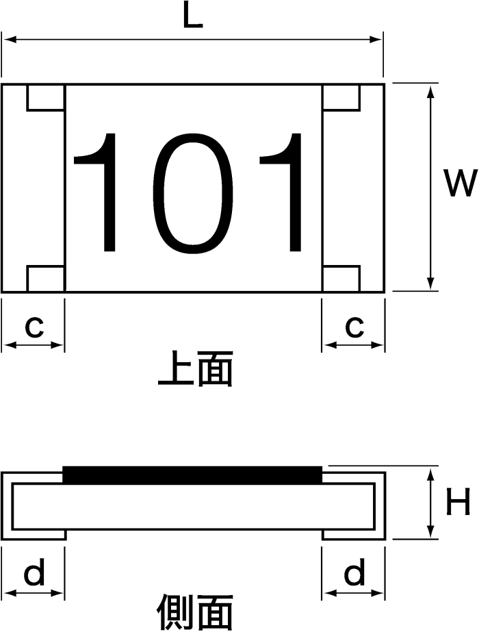 RK73H1JTTD3001F KOA 3kΩ, 0603 (1608M) Thick Film SMD Resistor ±1 0