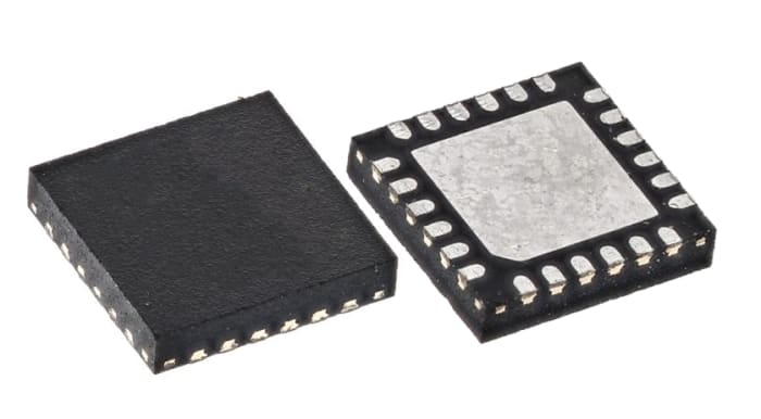 onsemi NCP51705MNTXG MOSFET Gate Driver 1, 6 A, 6 A, 22V 24-Pin, QFN
