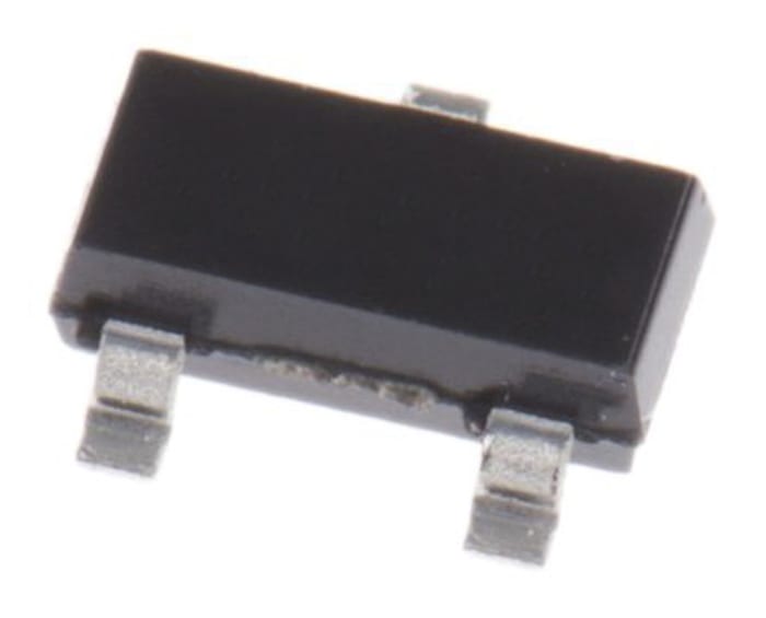 onsemi, 3.3V Zener Diode ±5% 300 mW SMT 3-Pin SOT-23