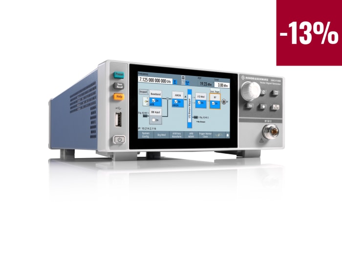Rohde & Schwarz SMCV100BP2 Bundle RF Signal Generator, 4kHz min, 3GHz max