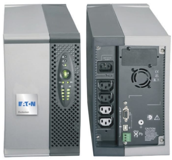 Fuente de alimentación ininterrumpida, 850VA, 600W, 230V, 4 salidas, montaje independiente, alim. 150 → 294V