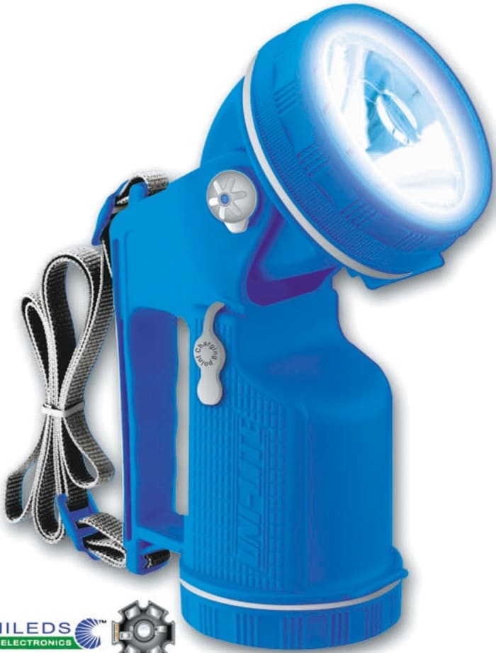 Unilite Rechargeable, LED Handlamp, 1W Water Resistant