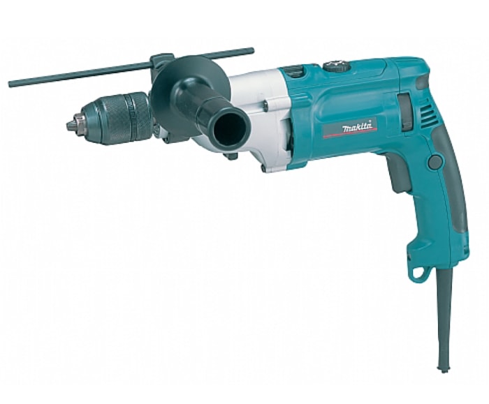Makita Keyless 240V Corded Hammer Drill Euro Plug Makita RS Components India