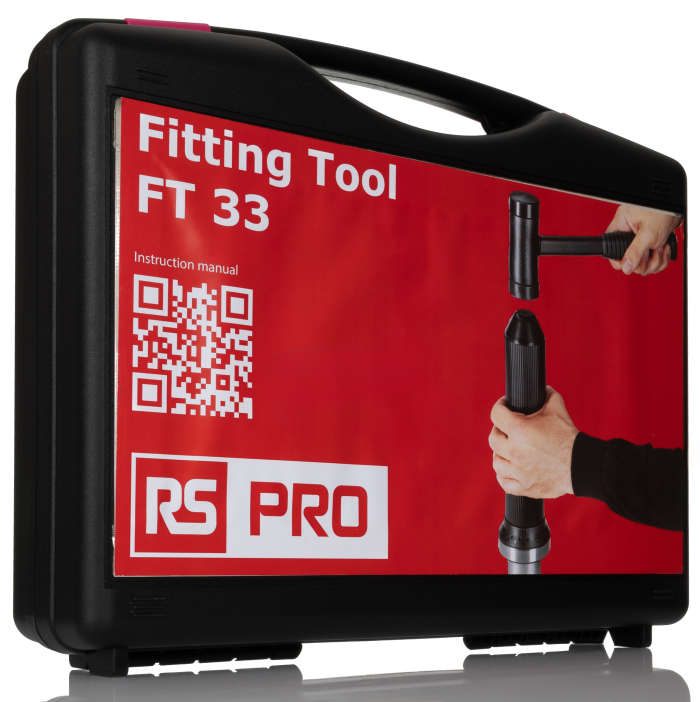 RS PRO Bearing Fitting Tool Kit Bearing Kit For Use With Pulleys, Bushes, Bearings, Seals