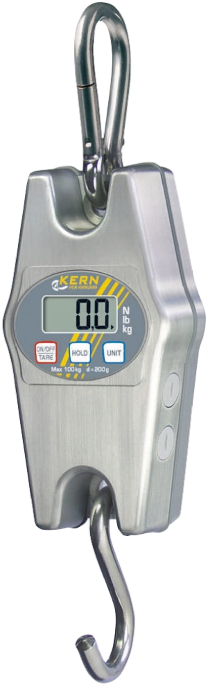 HCN 100K200IP Kern, Kern HCN 100K200IP Hanging Weighing Scale, 100kg Weight  Capacity, With RS Calibration, 703-0370