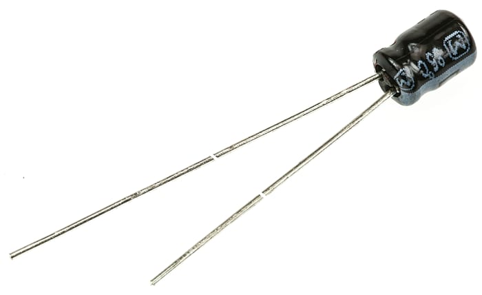Panasonic 1μF Electrolytic Aluminium Electrolytic Capacitor 50V dc, Through Hole - ECEA1HKS010