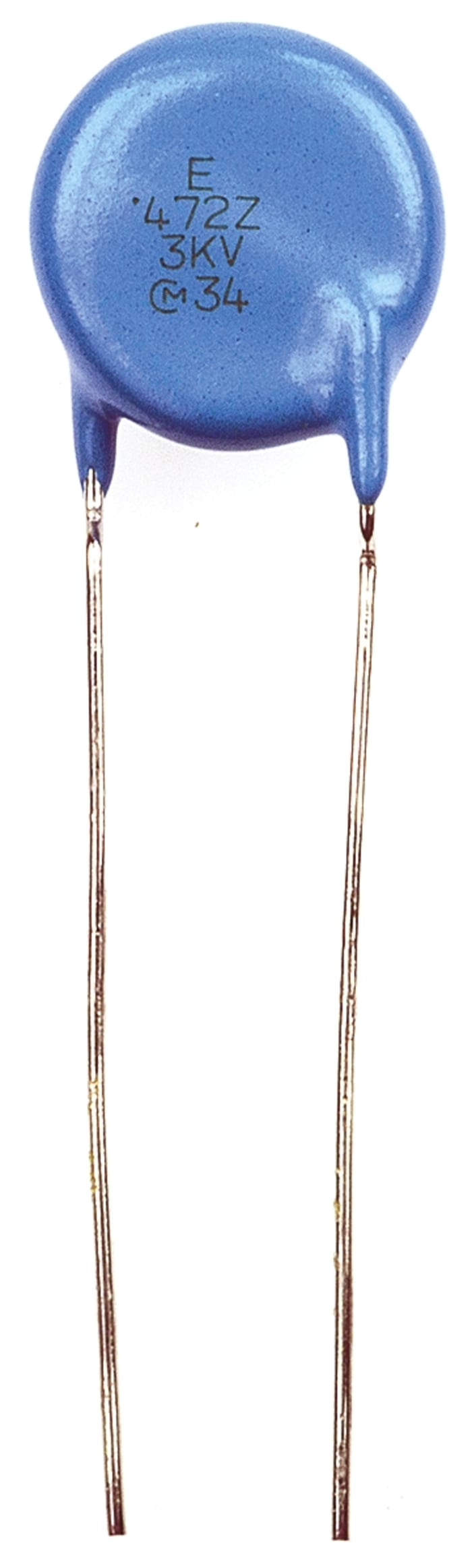 Murata Single Layer Ceramic Capacitor SLCC 4.7nF 3.15kV dc -20 → +80% E Dielectric, DEB, Through Hole +85°C Max