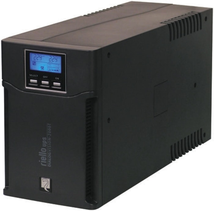 Riello 160 → 294V ac Input Stand Alone Uninterruptible Power Supply, 1500VA (1.05kW), Dialog Vision