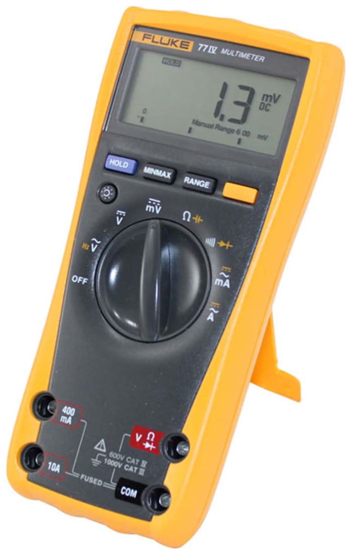 FLUKE-77-4/EUR Fluke | Fluke 77 Handheld Digital Multimeter, 10A ...