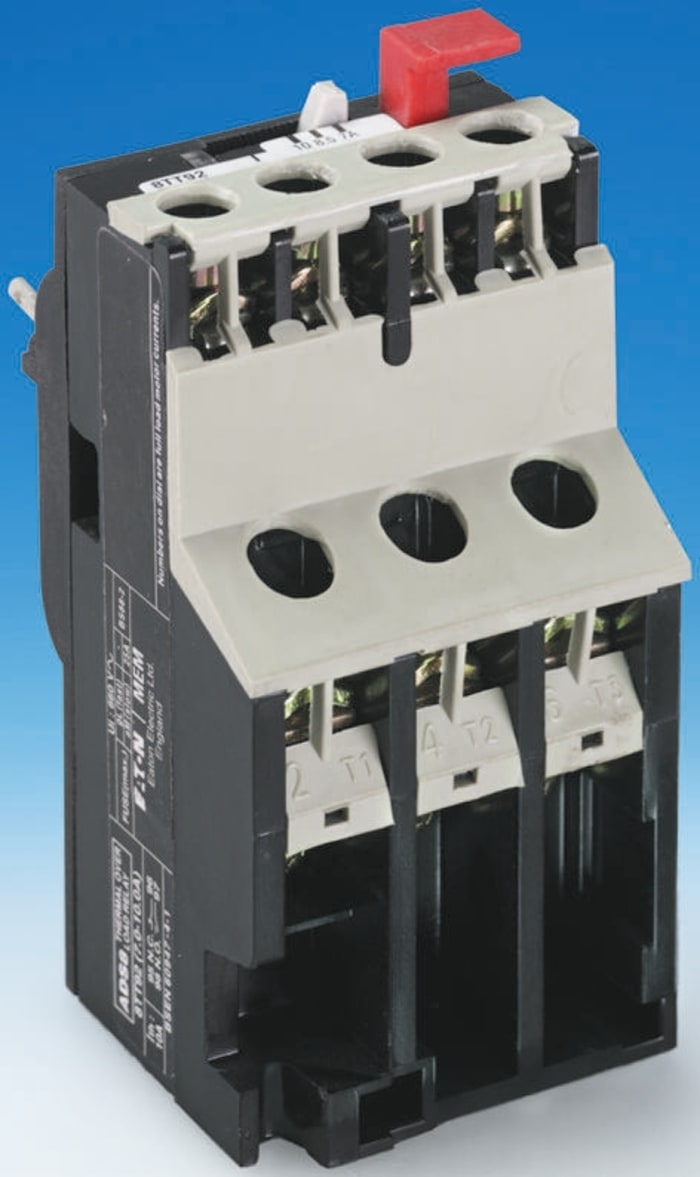 Eaton HAC ADS8 Overload Relay 1NO + 1NC, 12.1 → 17.3 A F.L.C, 17.3 A Contact Rating, 9 kW