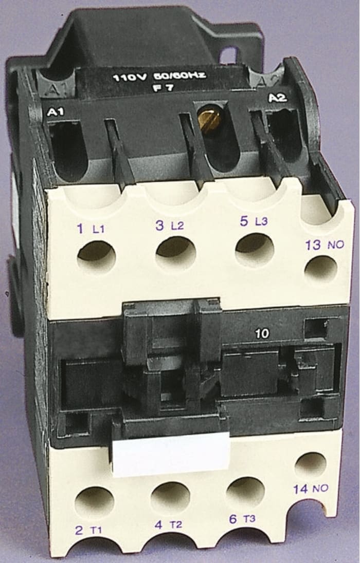 RS PRO Contactor, 230 V ac Coil, 3-Pole, 32 A, 15 kW, 3NO, 600 V ac