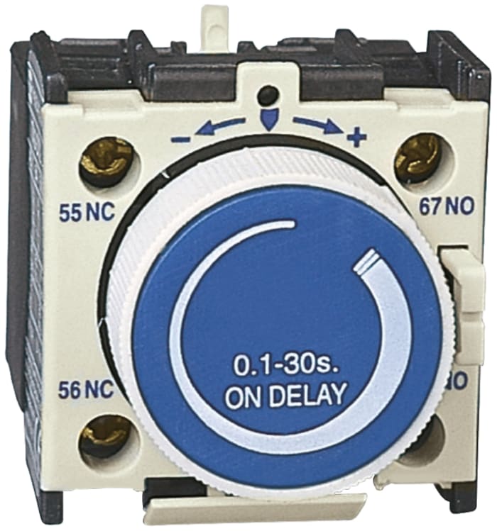 RS PRO Auxiliary Contact, 2 Contact, NO/NC, Front Mount