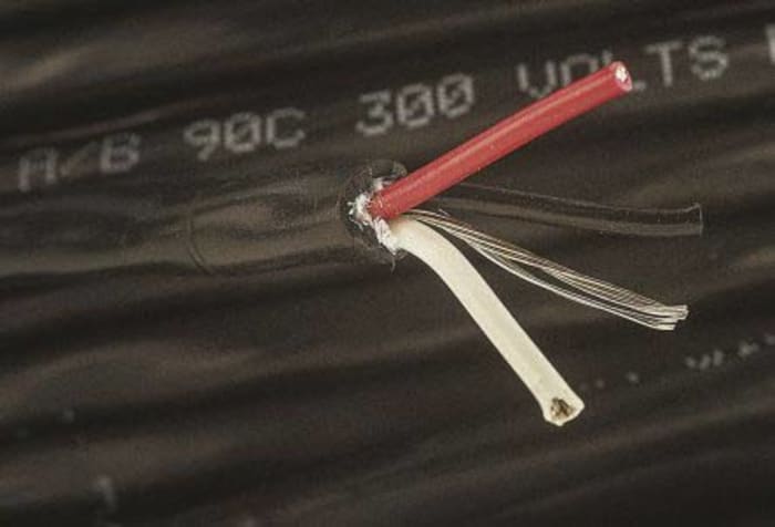 RS PRO Multicore Industrial Cable, 3 Cores, 2.5 mm², Unscreened, 50m, Black PVC Sheath, 13 AWG