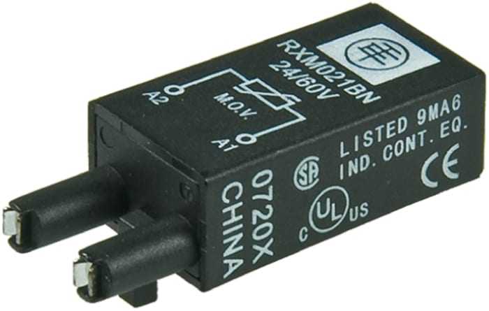 Schneider Electric 60V ac/dc Relay Protection Module, for use with RPZ F1, RPZ F2