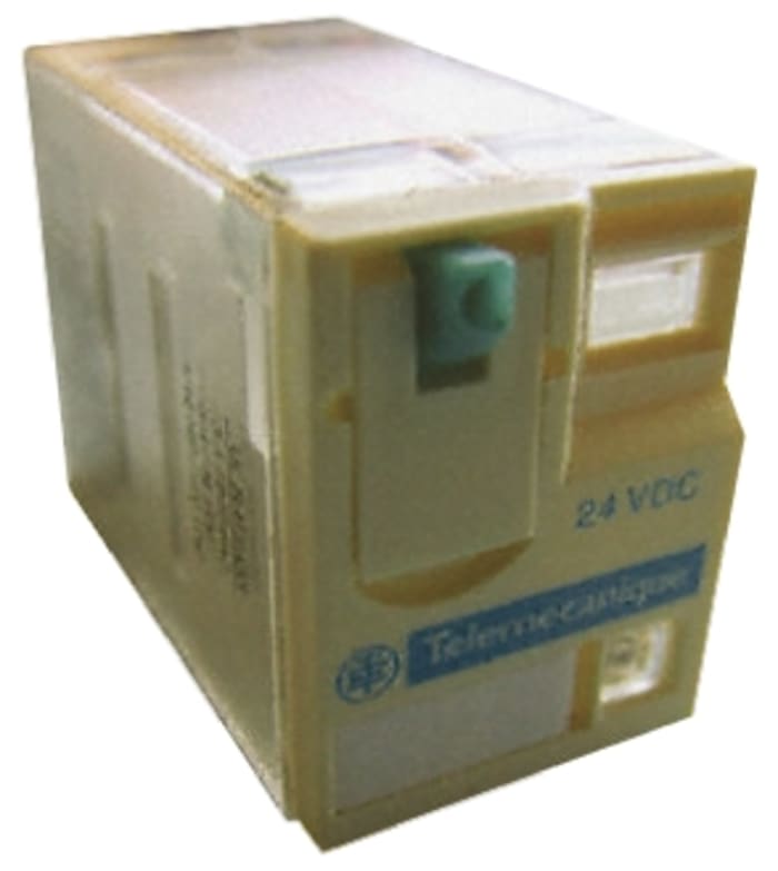 Relais Schneider Electric, 2 RT, bobine 12V c.c. Montage sur CI